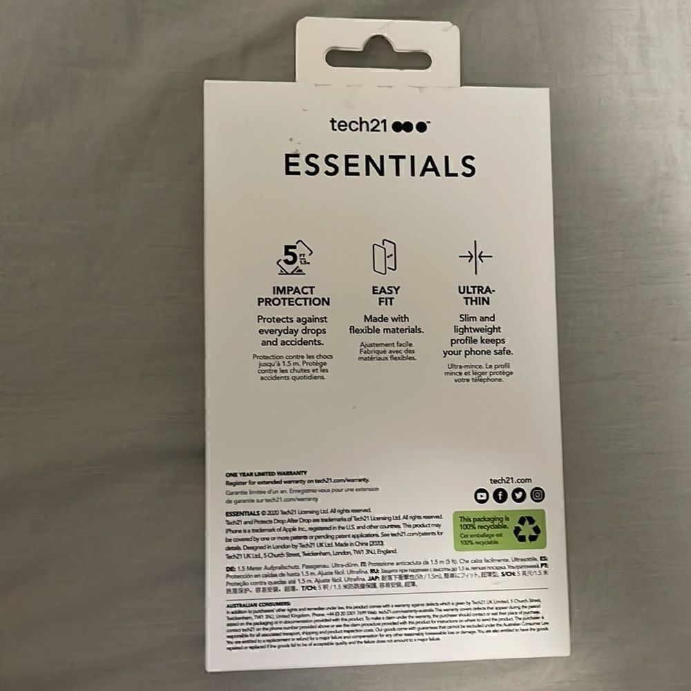 Tech21 Essentials for iPhone 12mini black - Picture 7 of 7